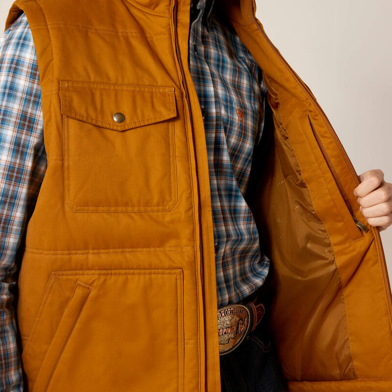 Ariat Men's Grizzly 2.0 Conceal and Carry Insulated Canvas Vest