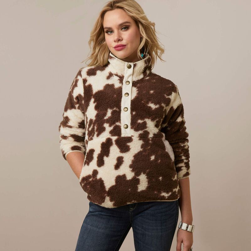 Ariat Women's Berber Snap-Front Sweatshirt