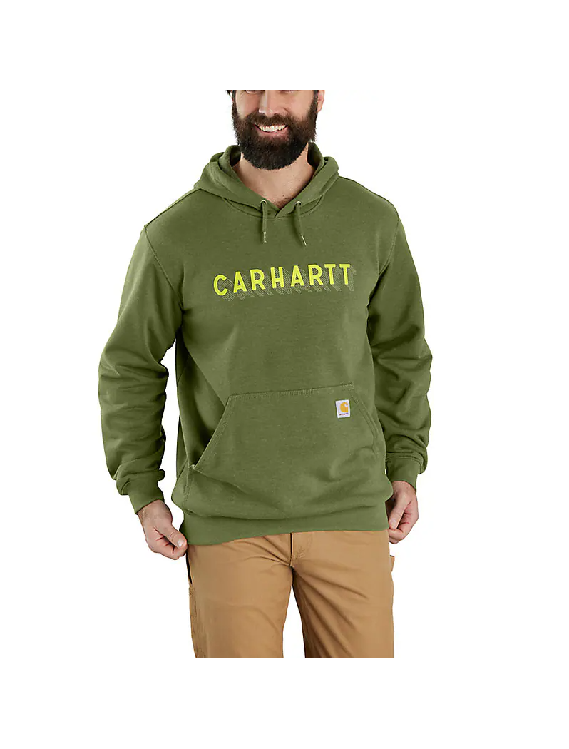 Carhartt hooded hot sale pullover midweight sweatshirt
