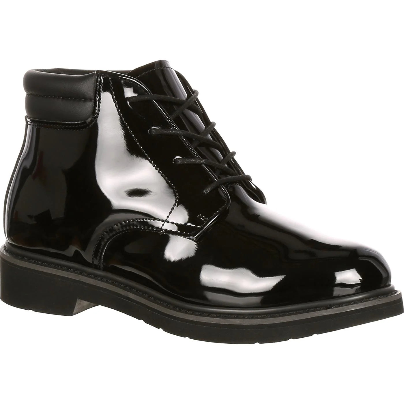 Rocky Dress Leather High-Gloss Chukka Tactical Boot