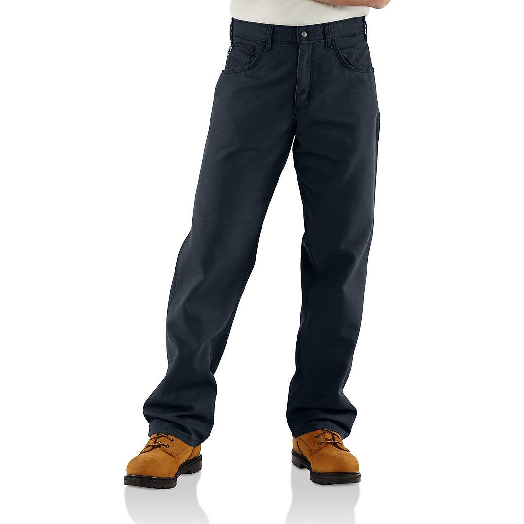 Carhartt Men's Flame-Resistant Midweight Loose Fit Canvas Pant