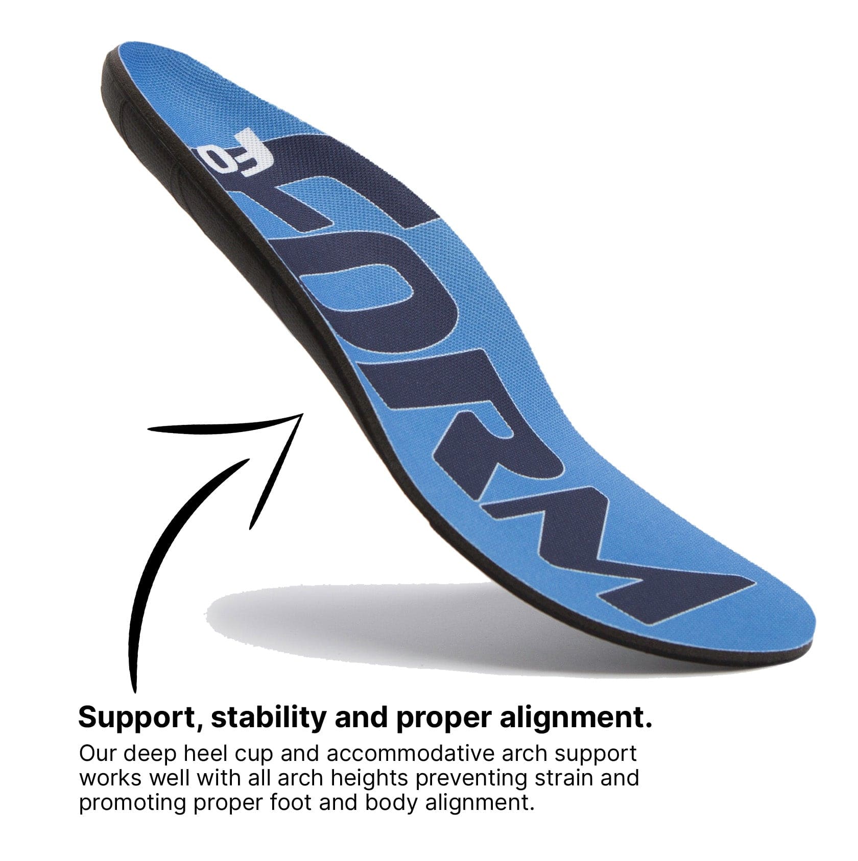 FORM Maximum Support Thick Cushion Premium Moldable Insoles