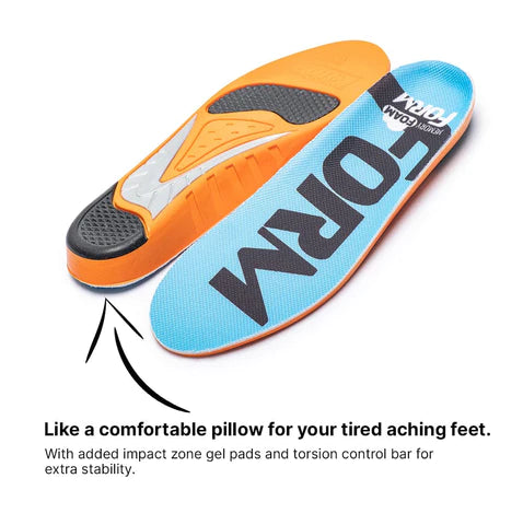 FORM Memory Foam Cushioned Premium Moldable Insoles