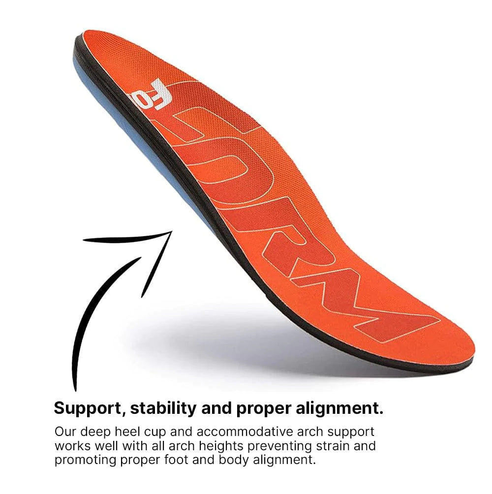 FORM Reinforced Support Cushioned Premium Moldable Insoles