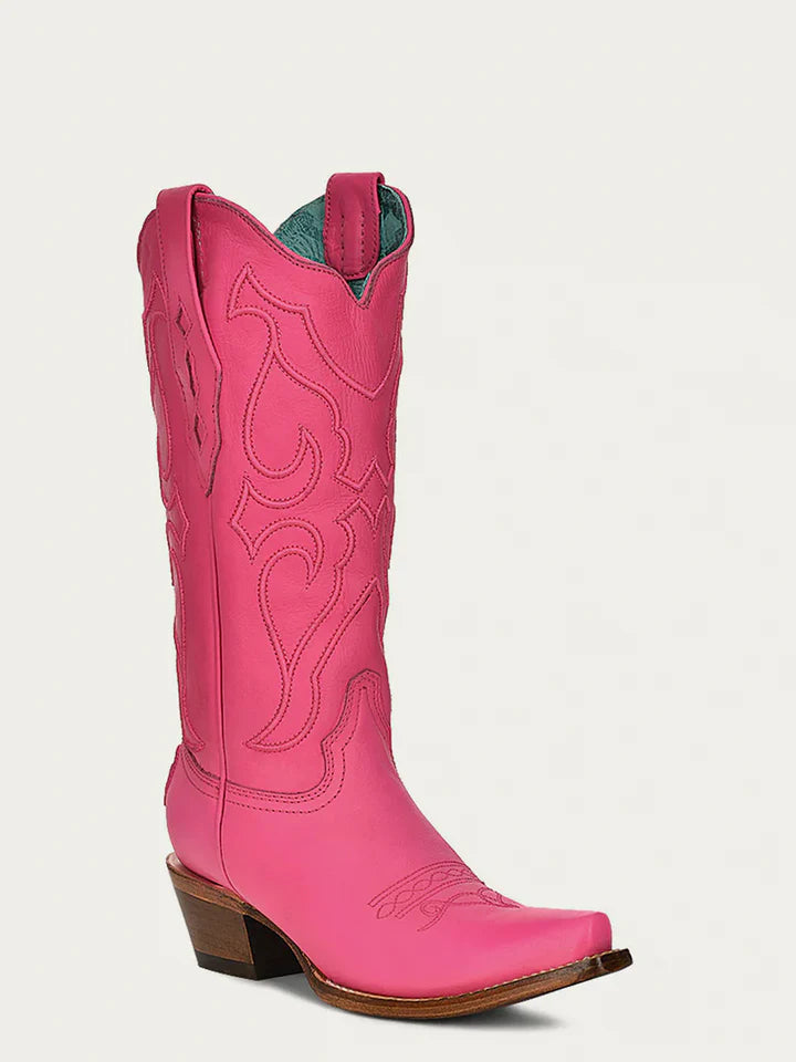 Corral Women's Hot Pink 13 Inch Shaft Designer Boot
