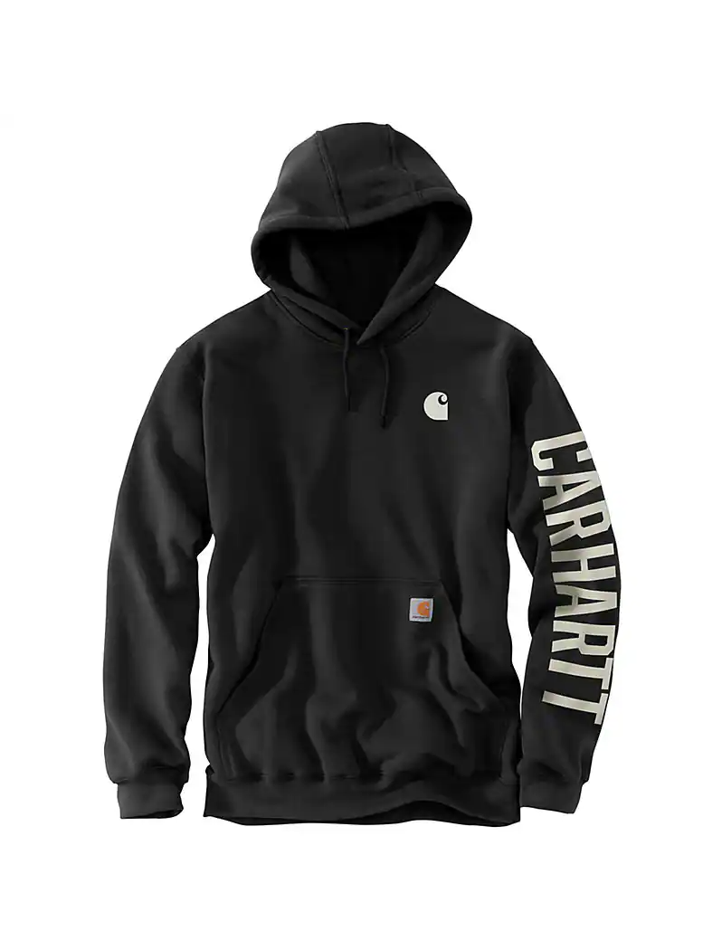 Carhartt Men's Rain Defender Loose Fit Middleweight Graphic Hoodie