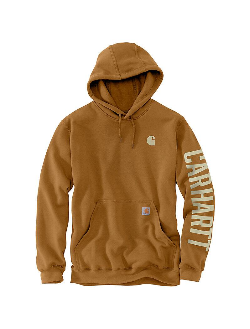 Carhartt Men's Rain Defender Loose Fit Middleweight Graphic Hoodie