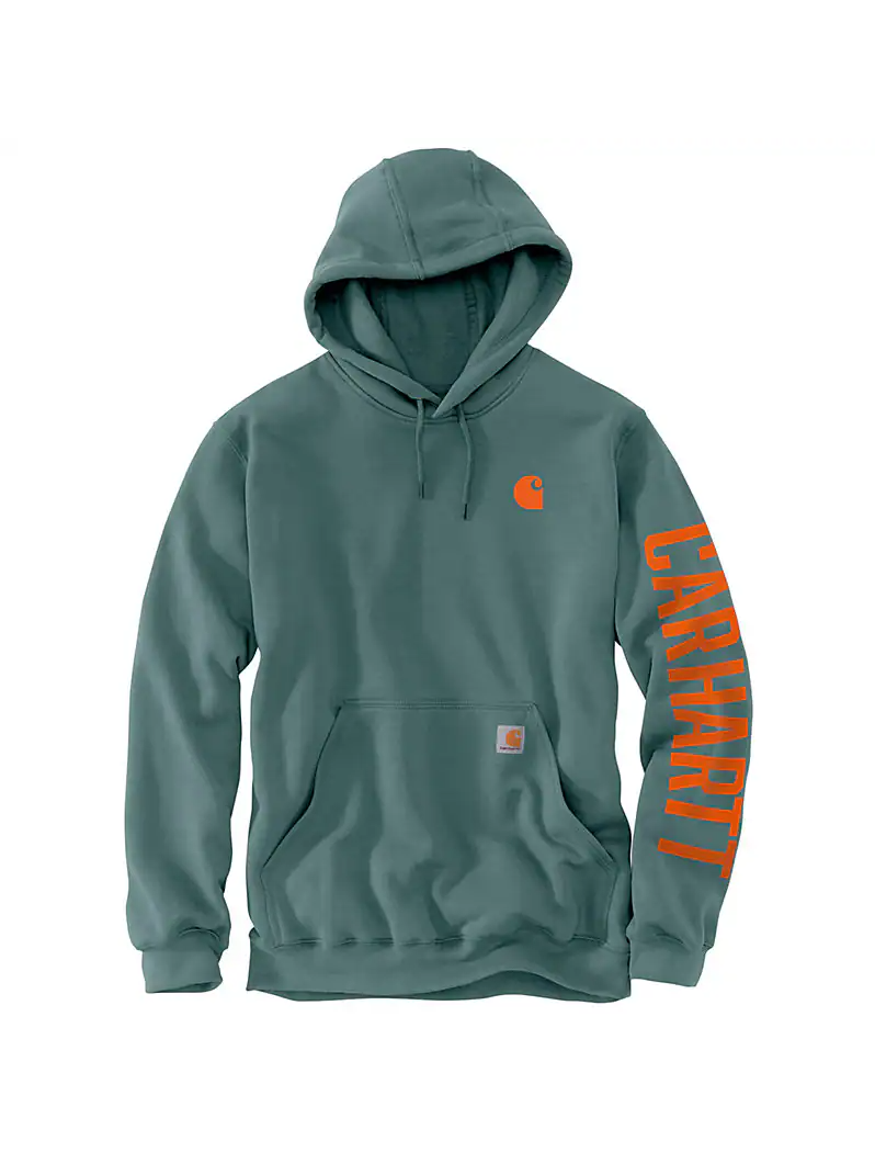 Carhartt Men's Rain Defender Loose Fit Middleweight Graphic Hoodie