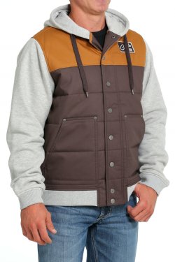 Cinch Men's Canvas Hoodie Jacket