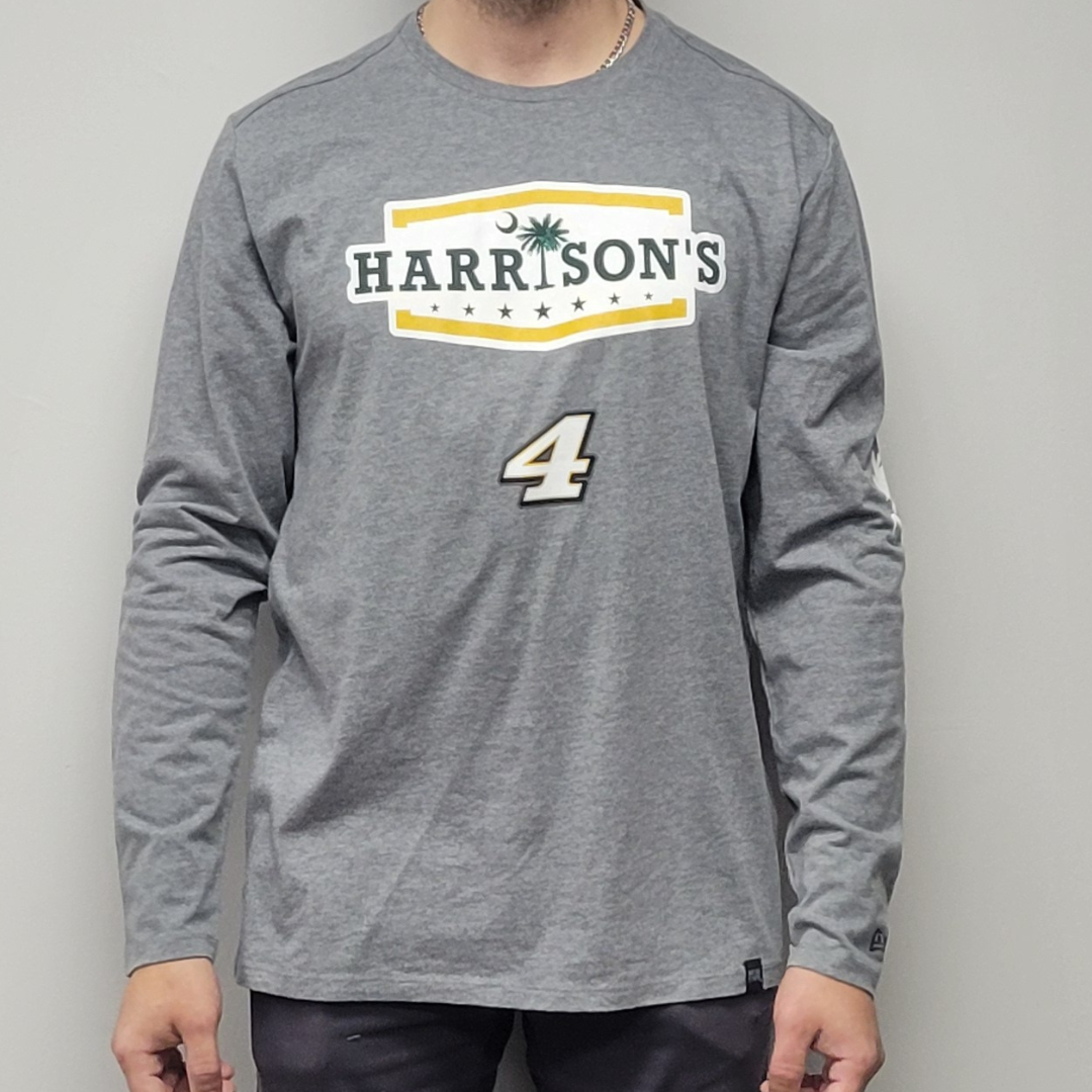 Josh Berry 2024 Harrison's Stewart-Haas Racing No.4 Long Sleeve Shirt