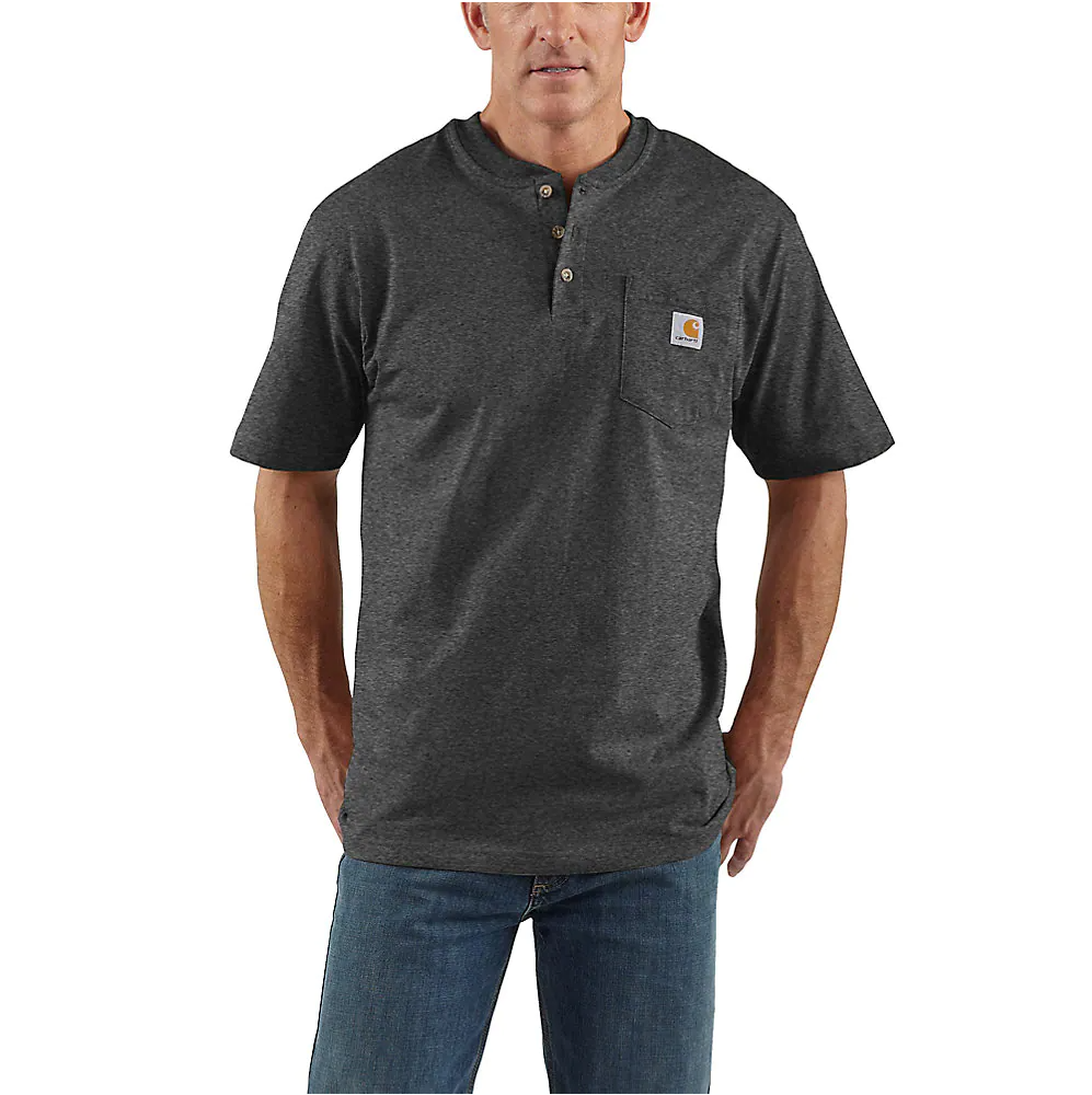 Carhartt Loose Fit Heavyweight Pocket Henley T-Shirt