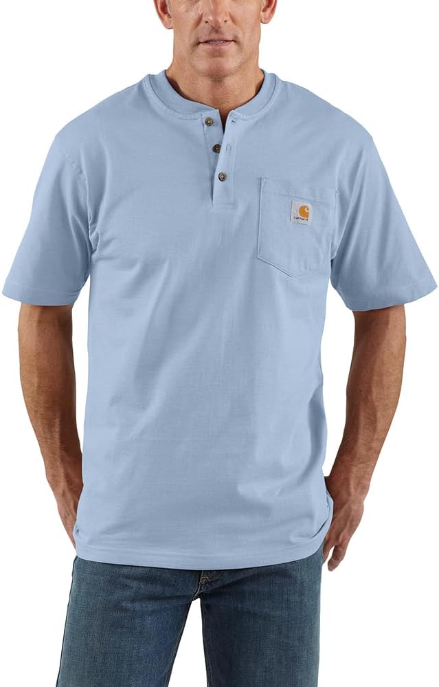 Carhartt Men's Loose Fit Heavyweight Short-Sleeve Pocket