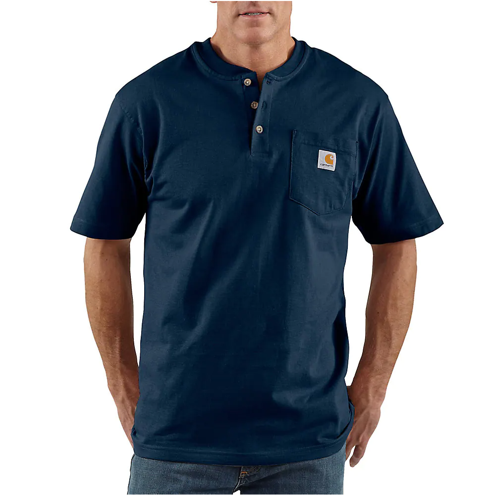 Carhartt Loose Fit Heavyweight Pocket Henley T-Shirt