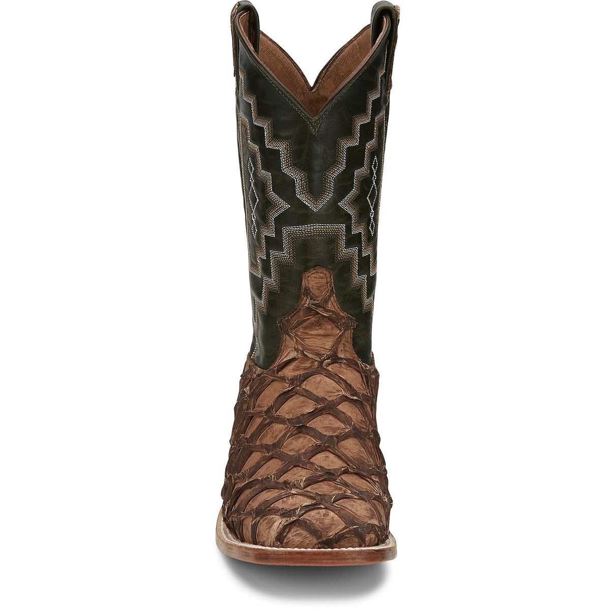 Tony Lama Leviathan 11-inch Pirarucu Exotic Western Boot