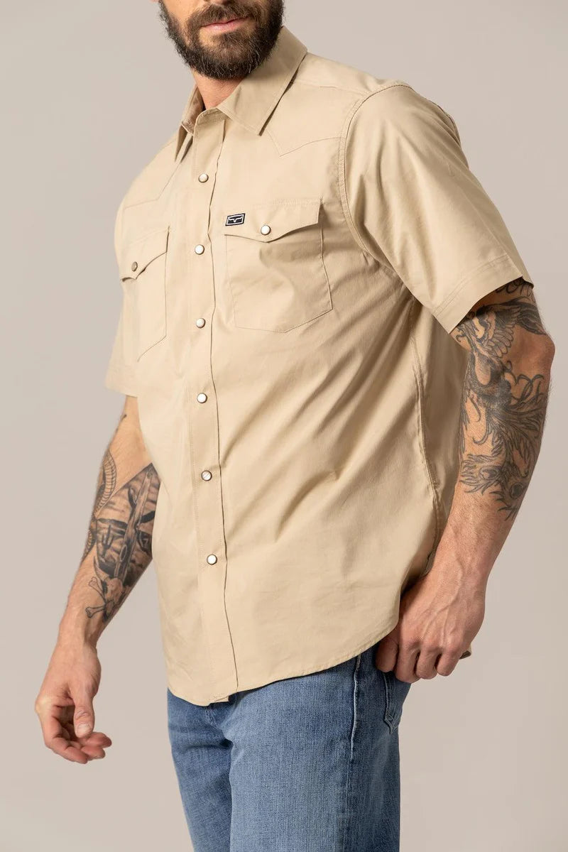 Kimes Ranch Men's Rio Short-Sleeve Dress Shirt