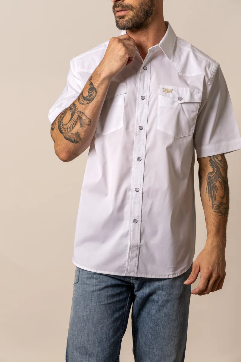 Kimes Ranch Men's Rio Short-Sleeve Dress Shirt