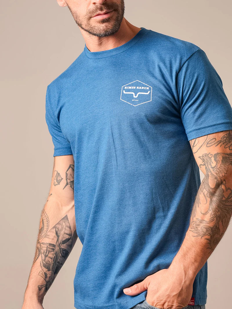 Kimes Ranch Men's Wooden Hex T-Shirt
