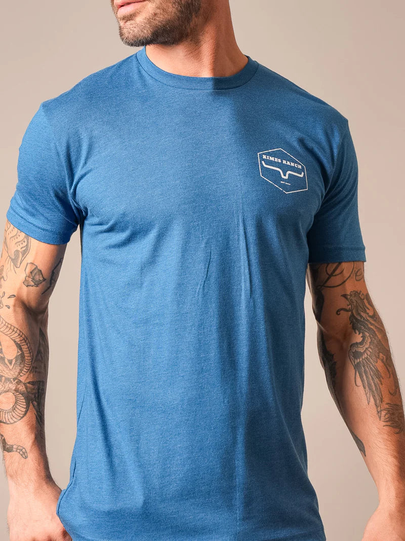 Kimes Ranch Men's Wooden Hex T-Shirt