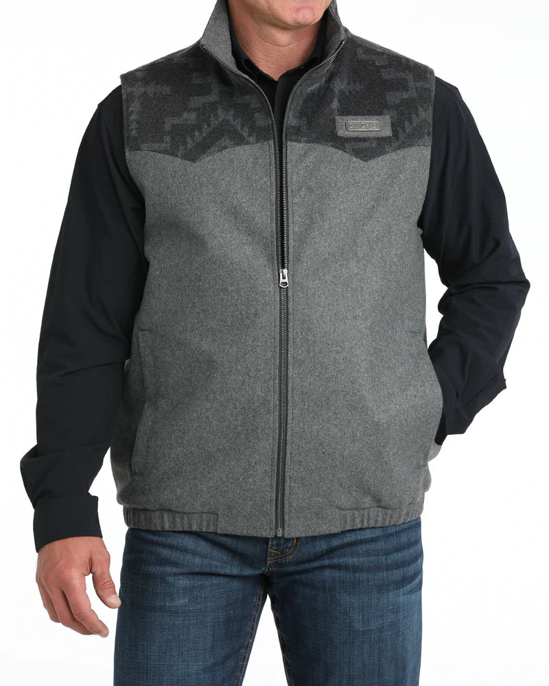 Cinch Men's Wooly Concealed Carry Vest