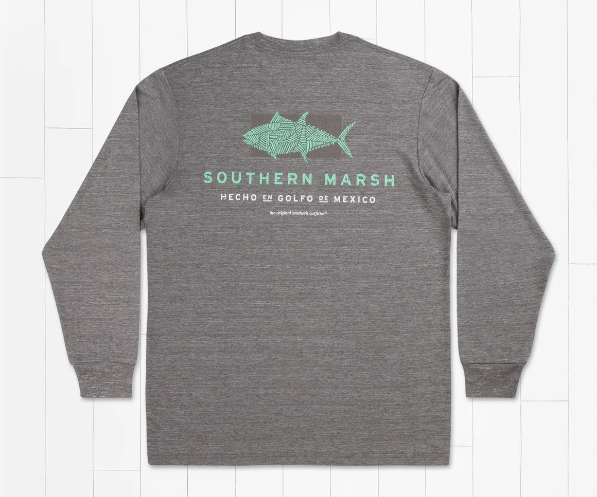 Southern Marsh Made In The Gulf Tuna FieldTec Performance T-Shirt