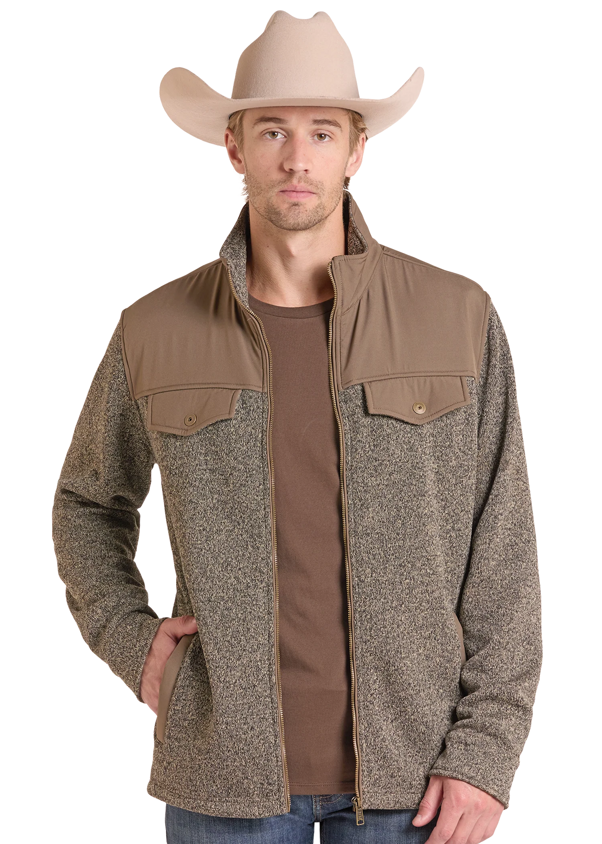 Panhandle Slim Tan Ashwood Melange Jacket