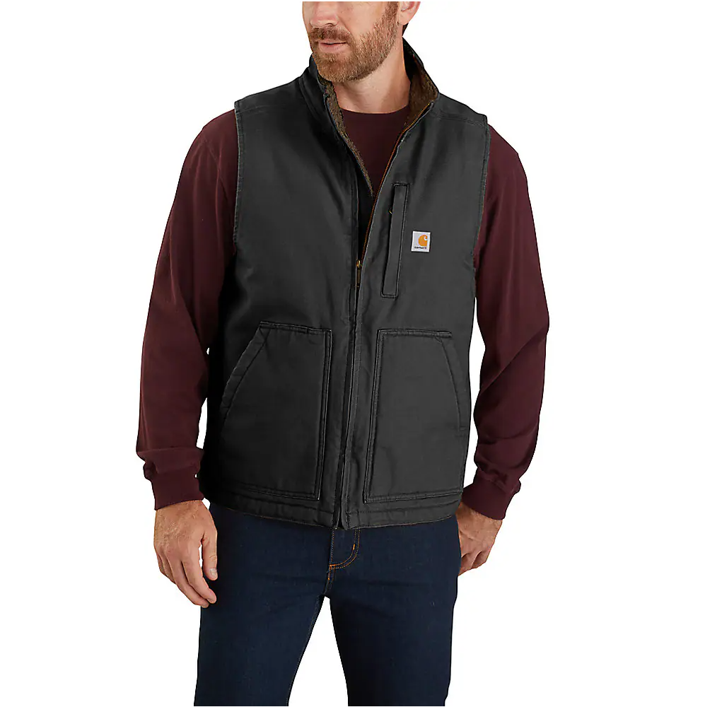 Mens carhartt 2025 sherpa lined jacket