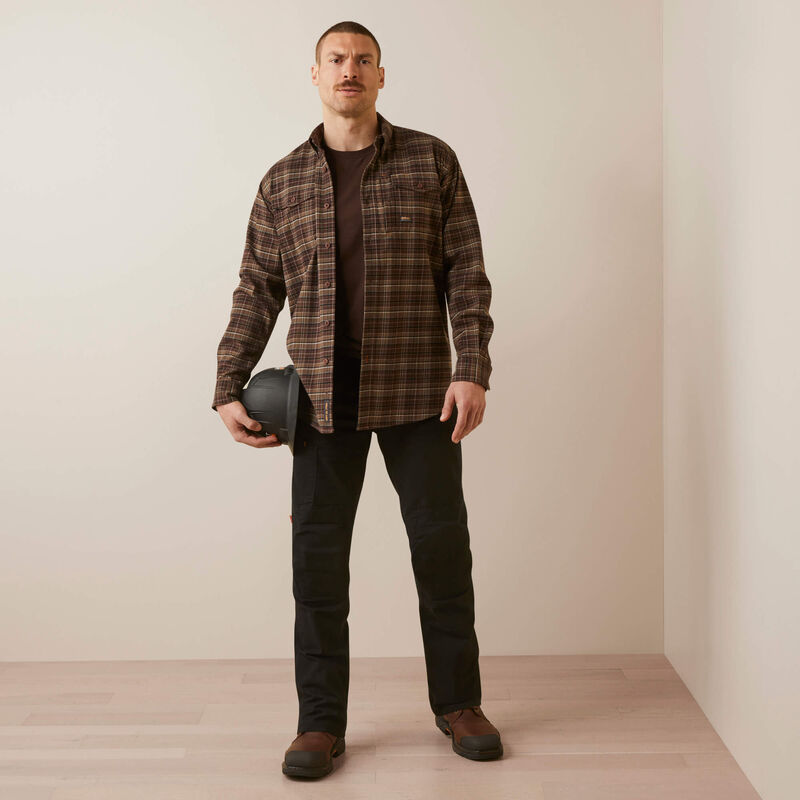 Ariat Men's Rebar Flannel DuraStretch Work Shirt