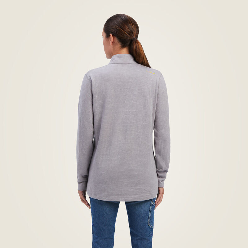 Ariat Women's Rebar Foundation 1/4 Zip Shirt