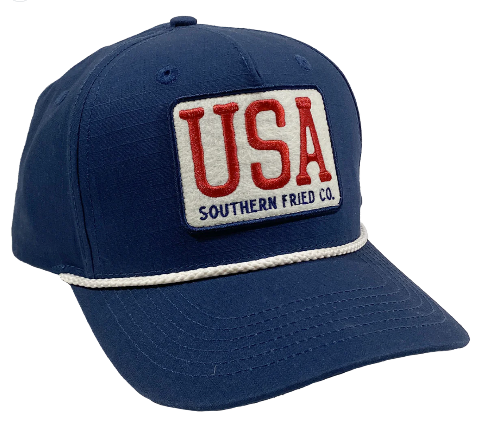 Southern Fried Cotton USA Badge Hat