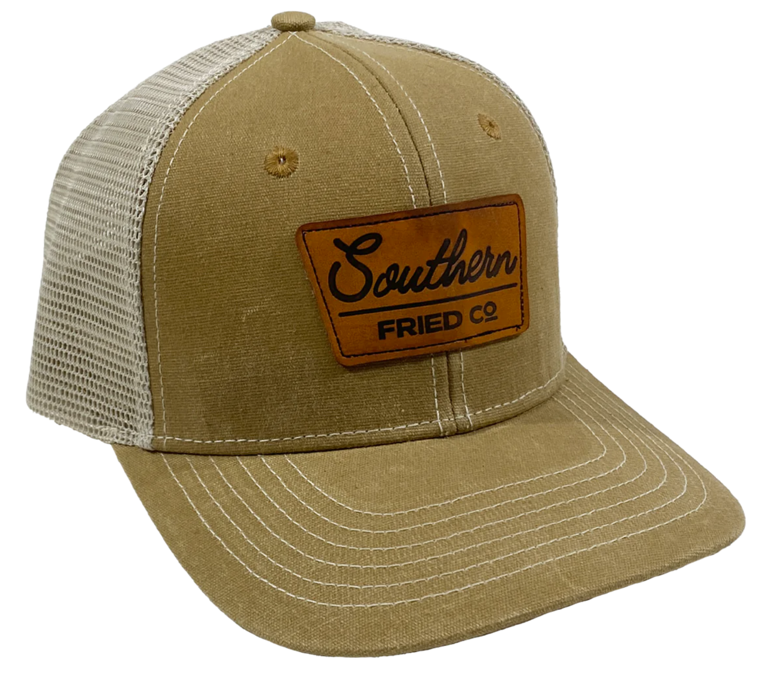 Southern Fried Cotton Waxed Script Hat