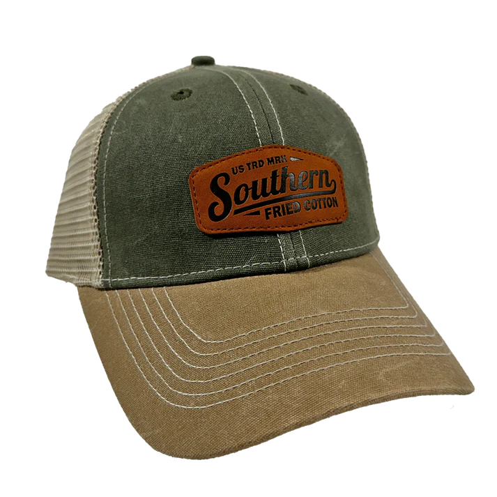 Southern Fried Cotton Waxed Trucker Hat