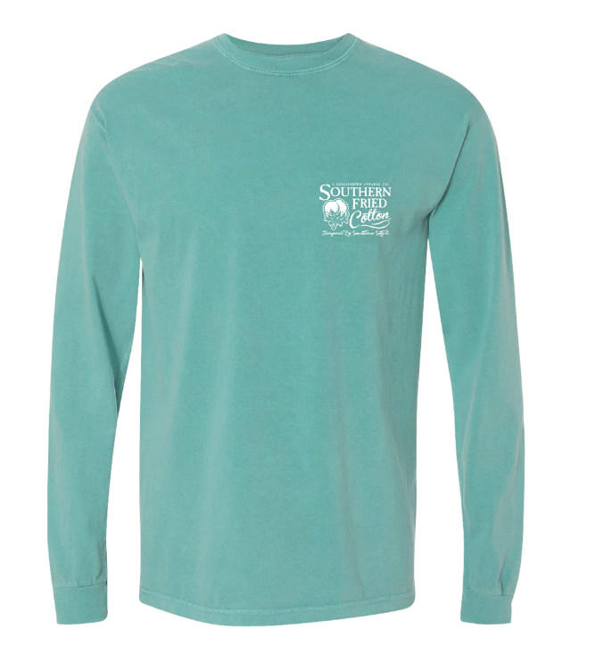 Southern Fried Cotton Oyster Roast Long Sleeve T-Shirt