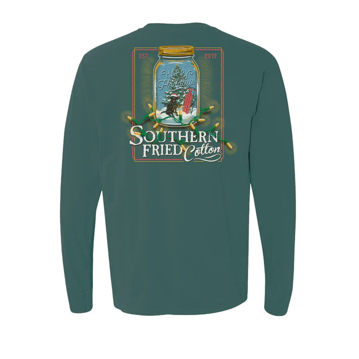Southern Fried Cotton Snow Globe Sweatshirt