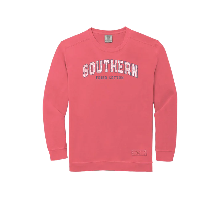 Southern Fried Cotton Southern Tall Arch Crew Sweatshirt