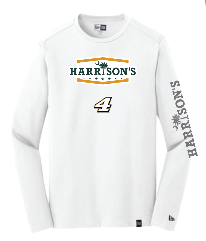 Josh Berry 2024 Harrison's Stewart-Haas Racing No.4 Long Sleeve Shirt