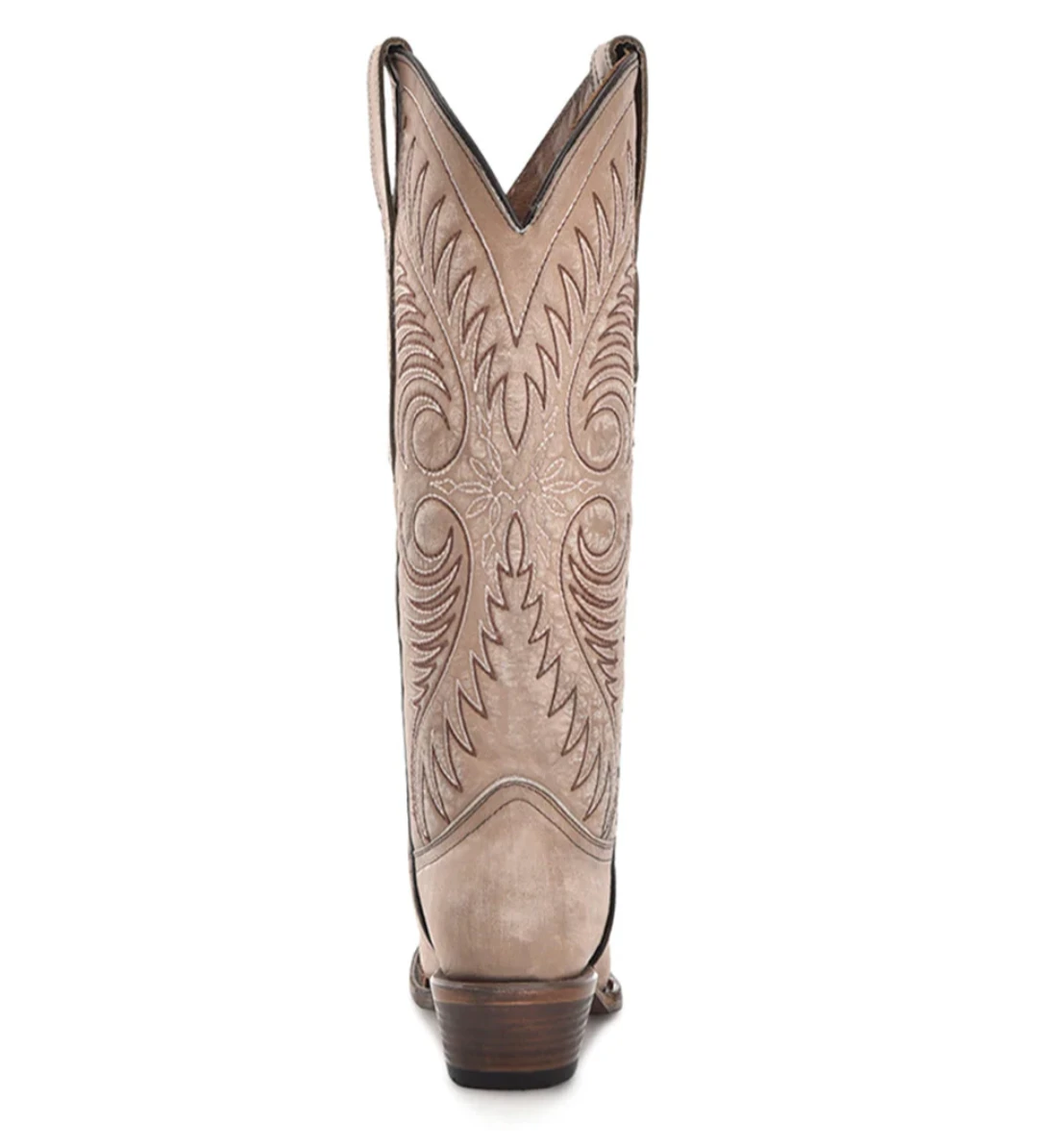 Corral Women's Embroidery Sand Snip-Toe Cowboy Boot