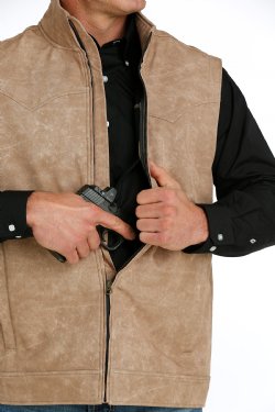 Cinch Men's Concealed Carry Bonded Vest