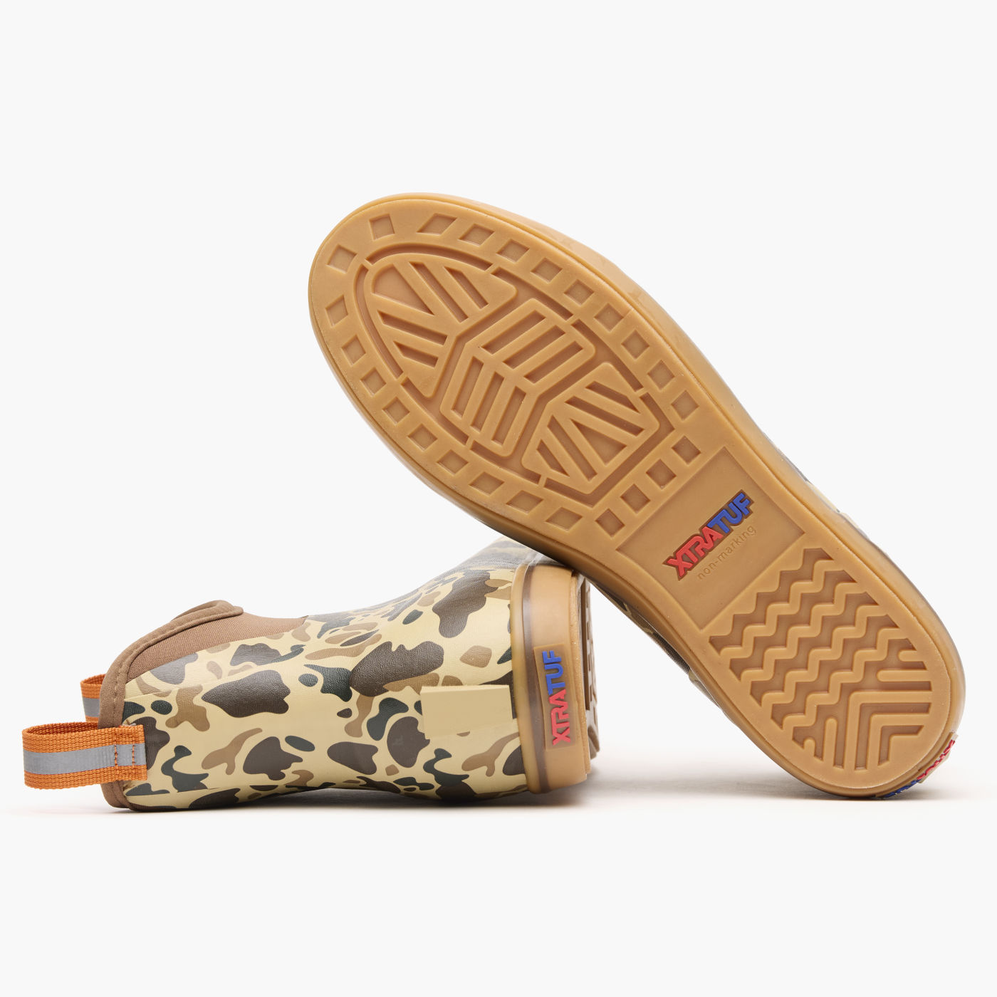 XTRATUF Men's 6 Inch Duck Camo Ankle Deck Boot