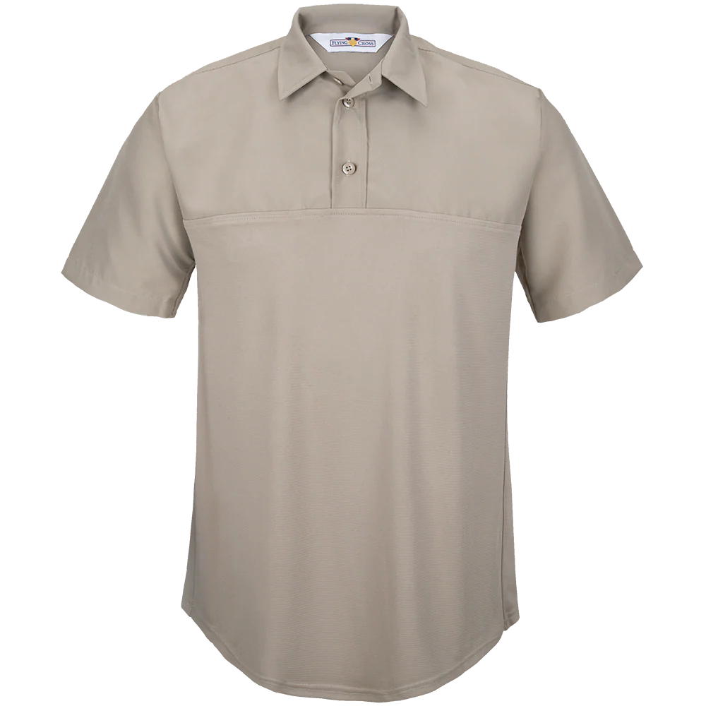 Flying Cross Men's Flex Short Sleeve Hybrid Shirt