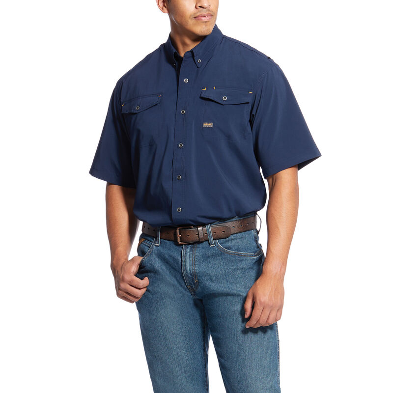 Ariat Men's Rebar Made Tough VentTEK DuraStretch Work Shirt