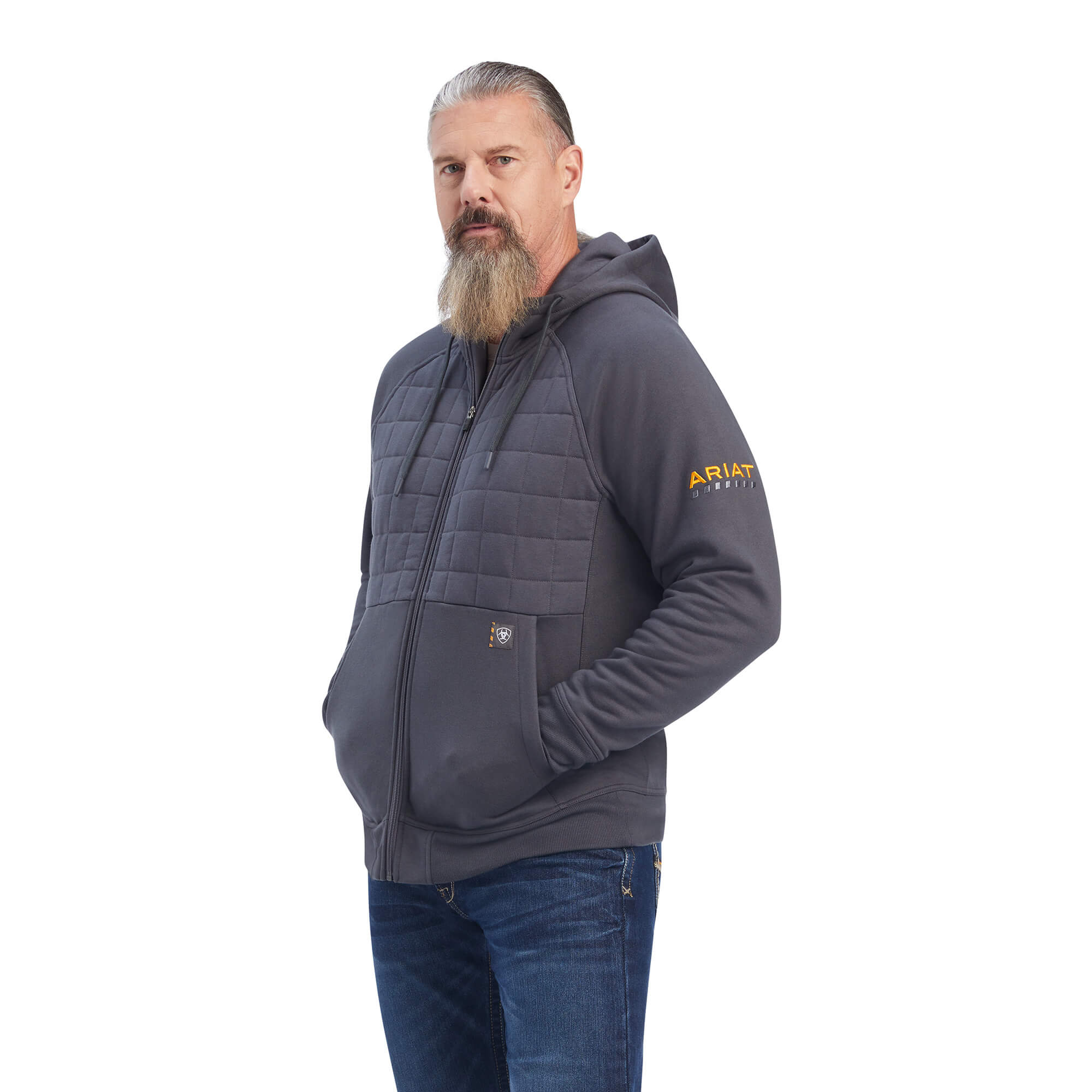 Ariat Rebar Regulator Full Zip Hooded Jacket