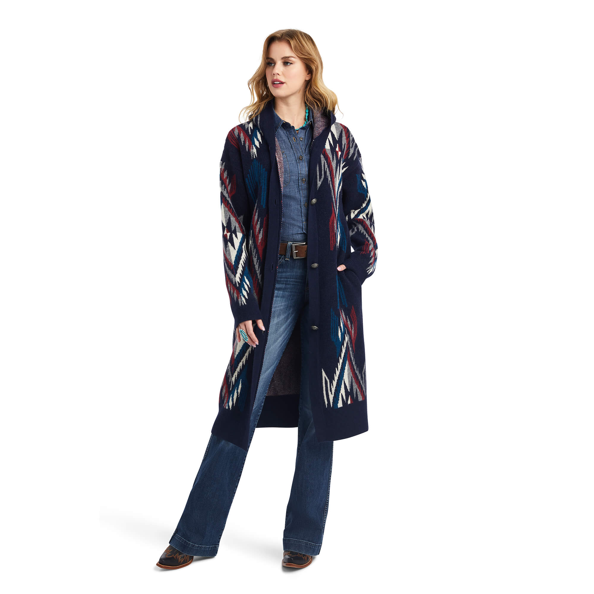 Ariat Women's Coatigan Chimayo Sweater