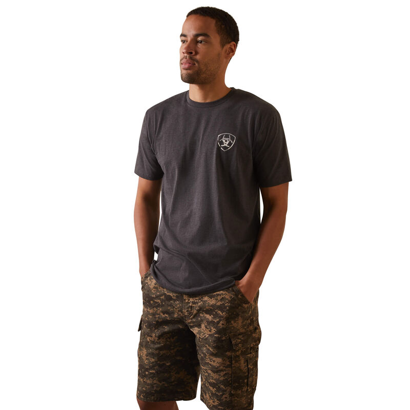 Ariat Tonal Camo Flag T-Shirt