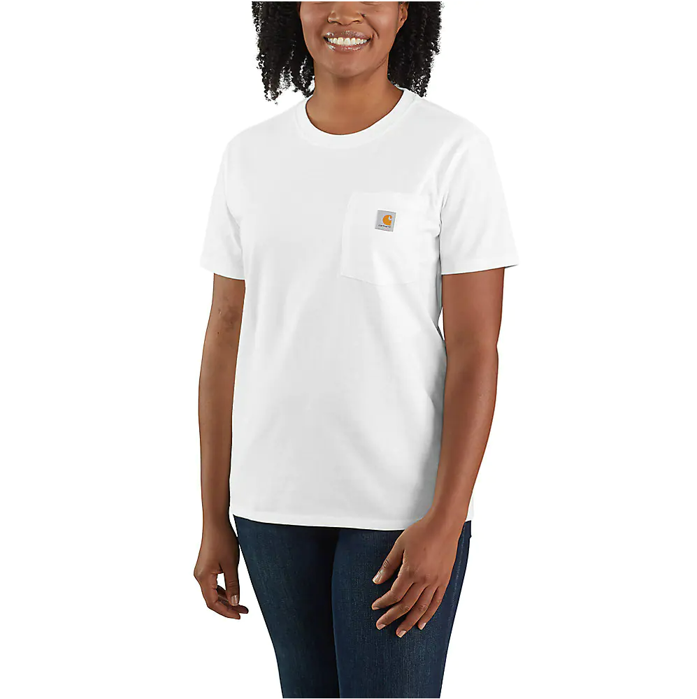 Carhartt Women's Loose Fit Heavyweight Pocket T-Shirt