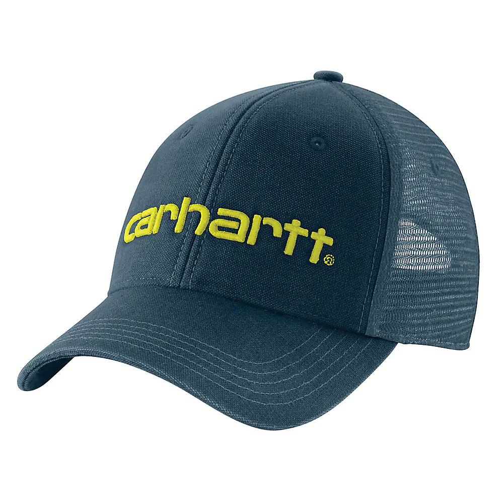 Carhartt Canvas Mesh-Back Logo Graphic Cap