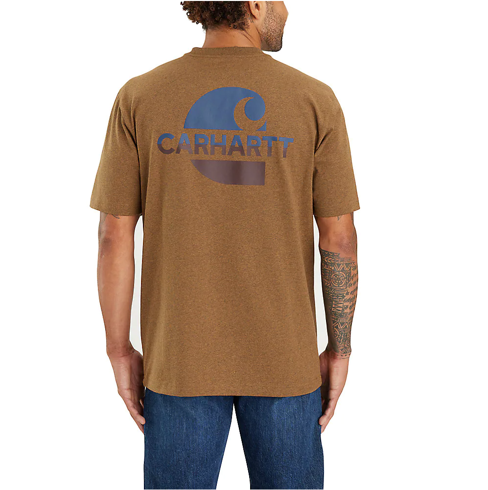 Carhartt Loose Fit Heavyweight Pocket C Graphic T-Shirt
