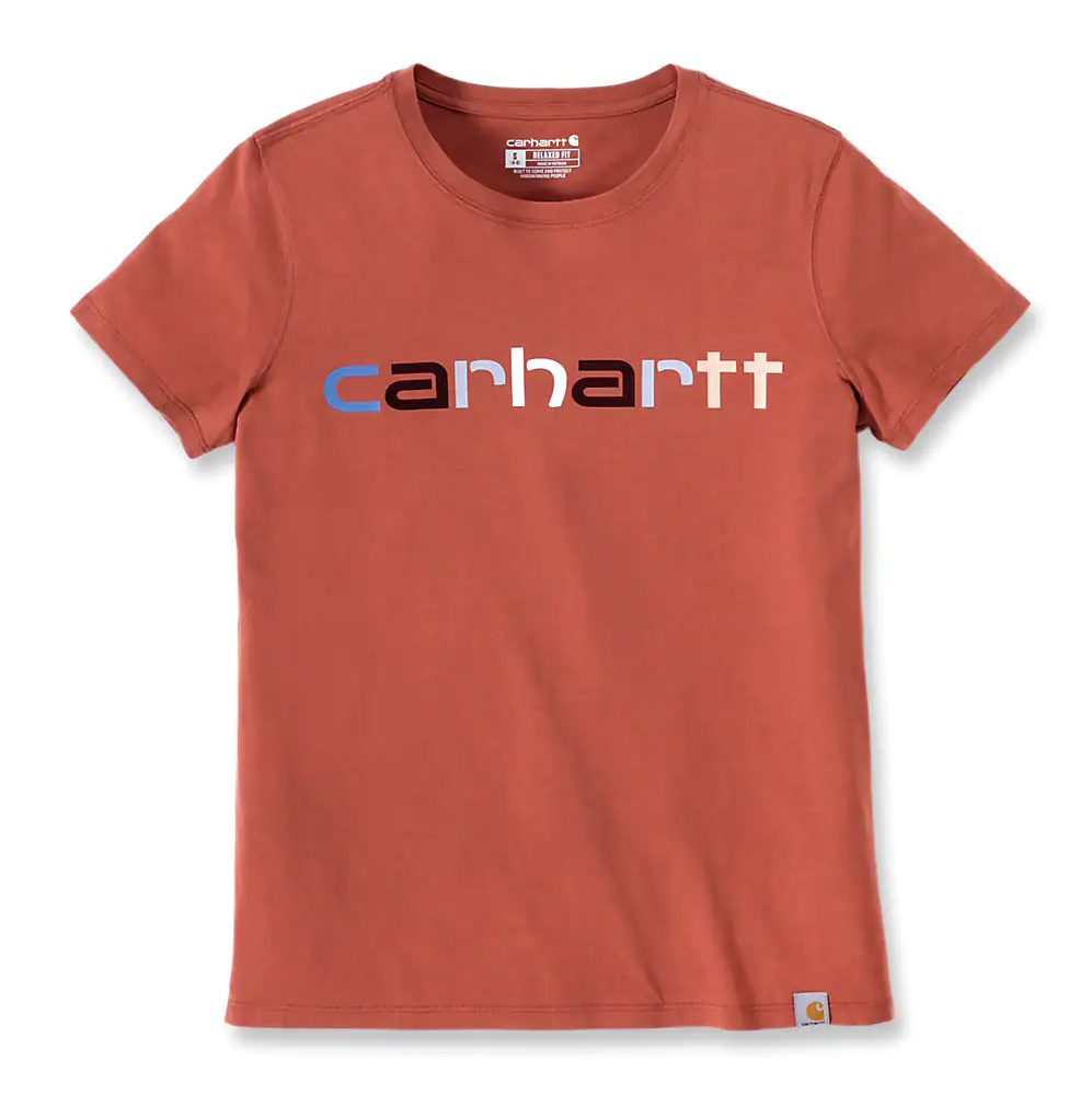 Carhartt Women's Relaxed Fit Lightweight Logo Graphic T-Shirt