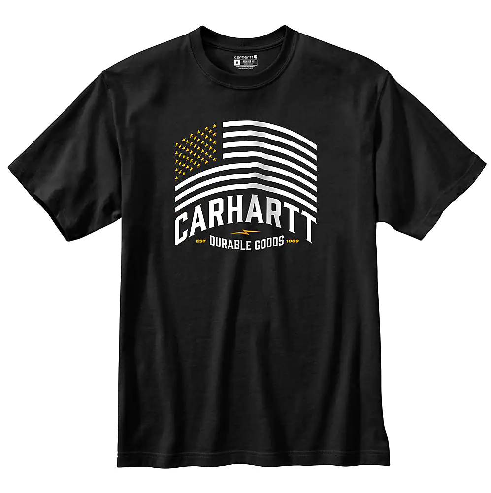 Carhartt Relaxed Fit Midweight Flag Graphic T-Shirt