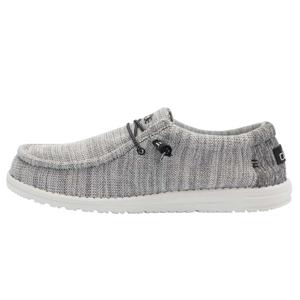 Hey Dude Wally Stretch Yin and Yang. Mens Casual Shoe.