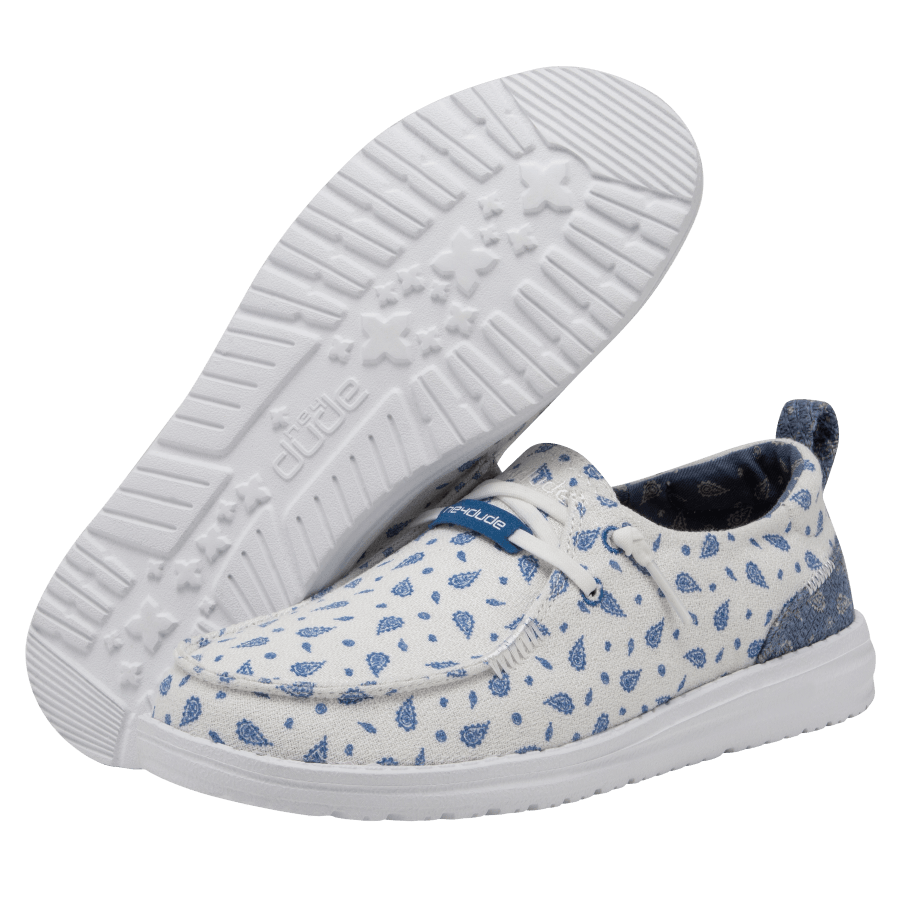 Hey Dude Wendy Patch Block Bandana. Women's Casual Shoe. 